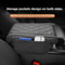 Universal Car Armrest Cushion Pad With Leather Cover Storage Pocket 2