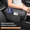 Universal Car Armrest Cushion Pad With Leather Cover Storage Pocket 3