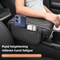 Universal Car Armrest Cushion Pad With Leather Cover Storage Pocket 3