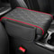 Universal Car Armrest Cushion Pad With Leather Cover Storage Pocket 0