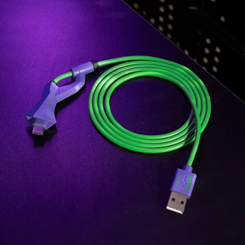 Neon Genesis Evangelion PD Fast Charging Type C Cable 0
