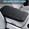 Premium Leather Armrest Pad Diamond Quilted Car Armrest Cover Center Console Protector With Comfor 3