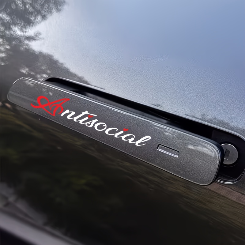 Antisocial Heart Waterproof Vinyl Sticker For Cars Helmets 2