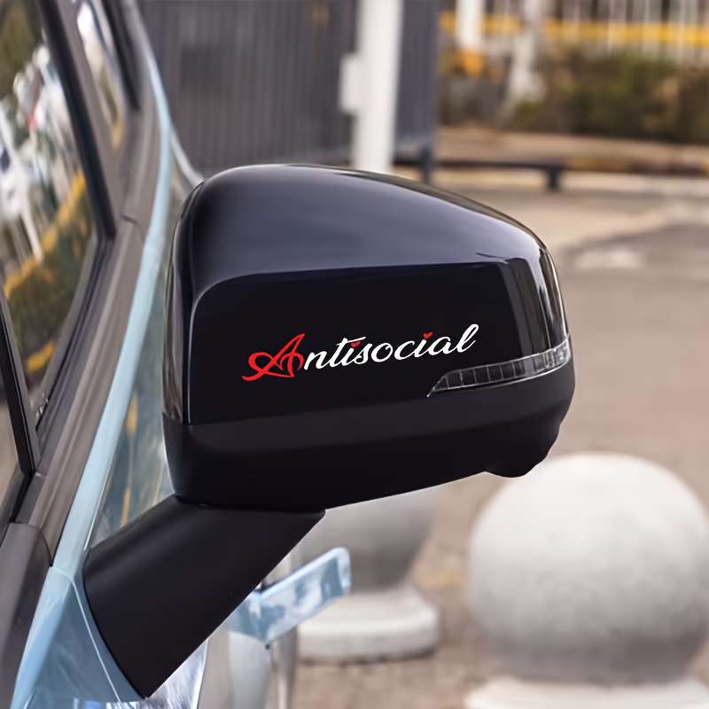 Antisocial Heart Waterproof Vinyl Sticker For Cars Helmets 4