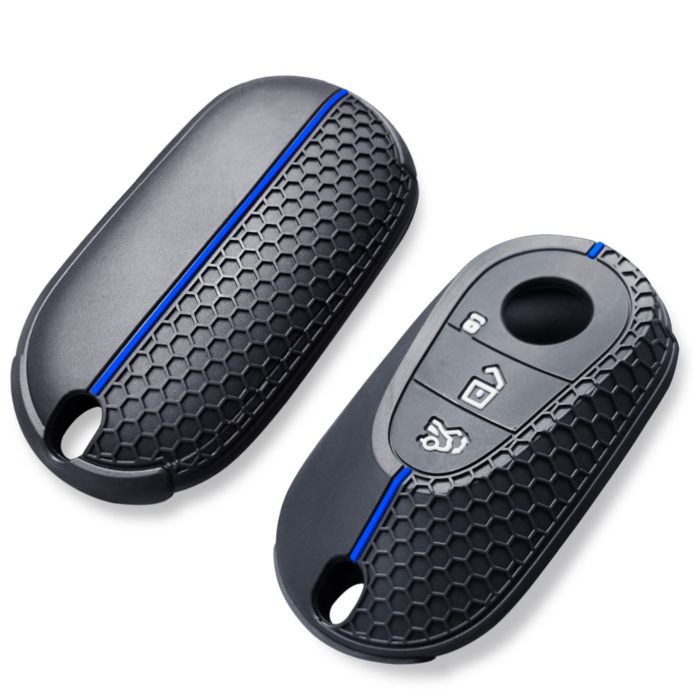 Premium Silicone Car Key Case Durable Protective Cover 2