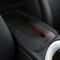 Universal Car Armrest Cover PU Leather Center Console Cushion with Wave Stitch Comfort Pad
