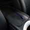 Universal Car Armrest Cover PU Leather Center Console Cushion with Wave Stitch Comfort Pad