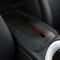 Universal Car Armrest Cover PU Leather Center Console Cushion with Wave Stitch Comfort Pad