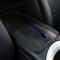 Universal Car Armrest Cover PU Leather Center Console Cushion with Wave Stitch Comfort Pad
