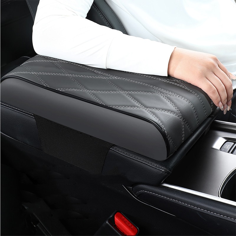 Universal Memory Foam Car Armrest Cushion Center Console Cover 0
