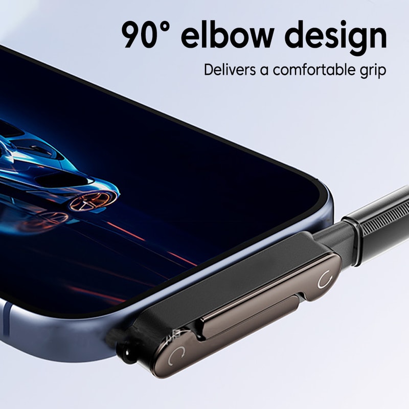 USB C Charging Adapter With Foldable Phone Stand 3