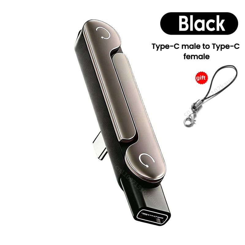 USB C Charging Adapter With Foldable Phone Stand 6