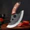 Forged Meat Cleaver Boning Knife With Sheath And Bottle Opener 1