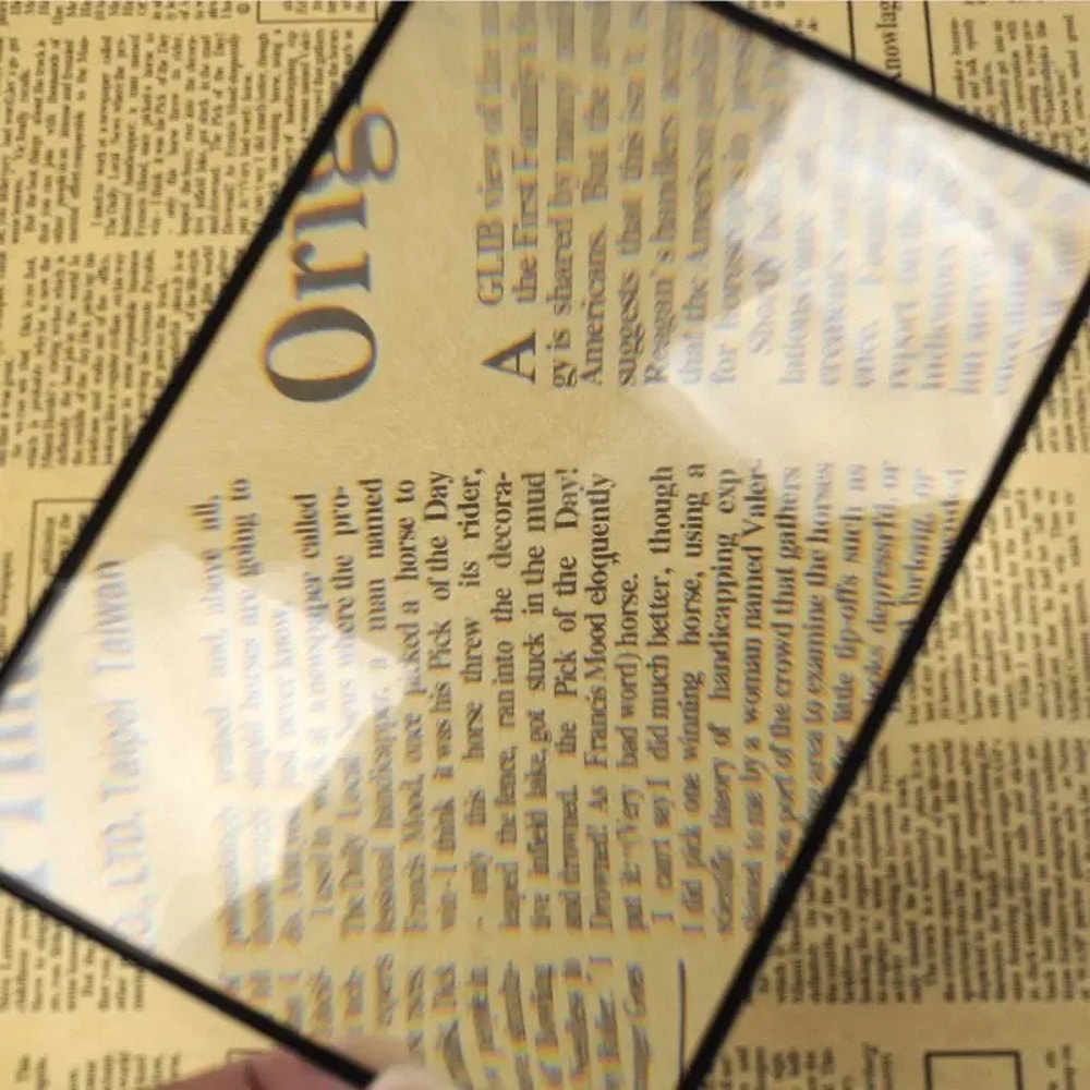 Large Full Page Magnifier Sheet For Reading Books Maps Small Print 1
