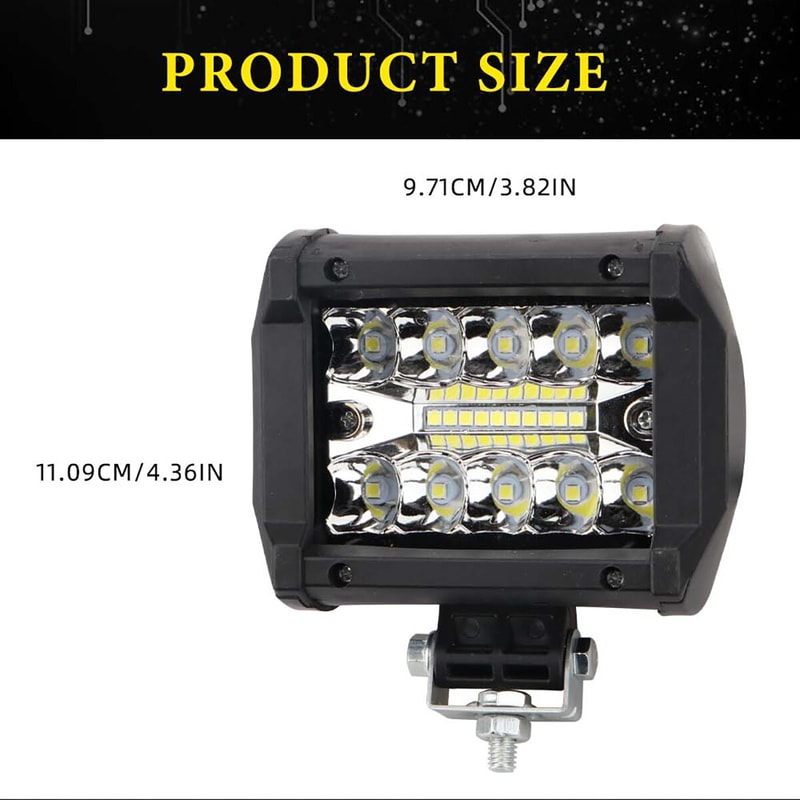 Superbright Off Road LED Light Bar Spot Flood Combo Work Light 2
