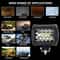 Superbright Off Road LED Light Bar Spot Flood Combo Work Light 3