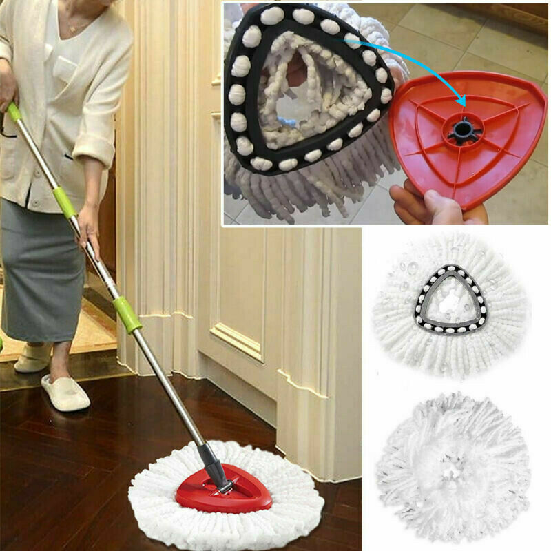 Easy Wring Microfiber Spin Mop Replacement Head 1