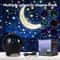 Starry Sky LED Moon Projector USB Night Light for Kids Rooms and Parties