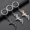 Anime Bat Keychain Metal Car Keyring for Couples and Gifts