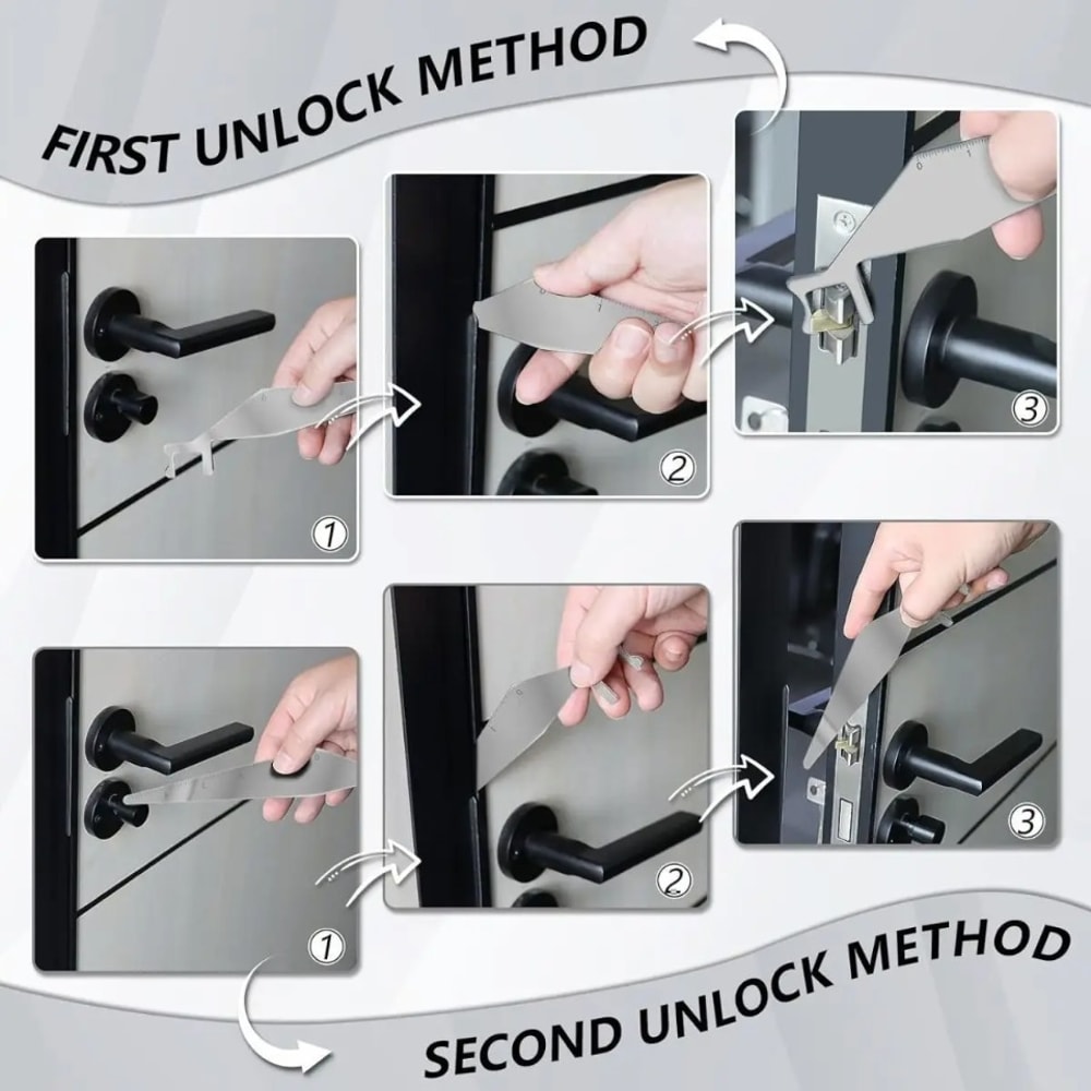 Stainless Steel Firefighter Entry Tool Professional Locksmith Kit 2