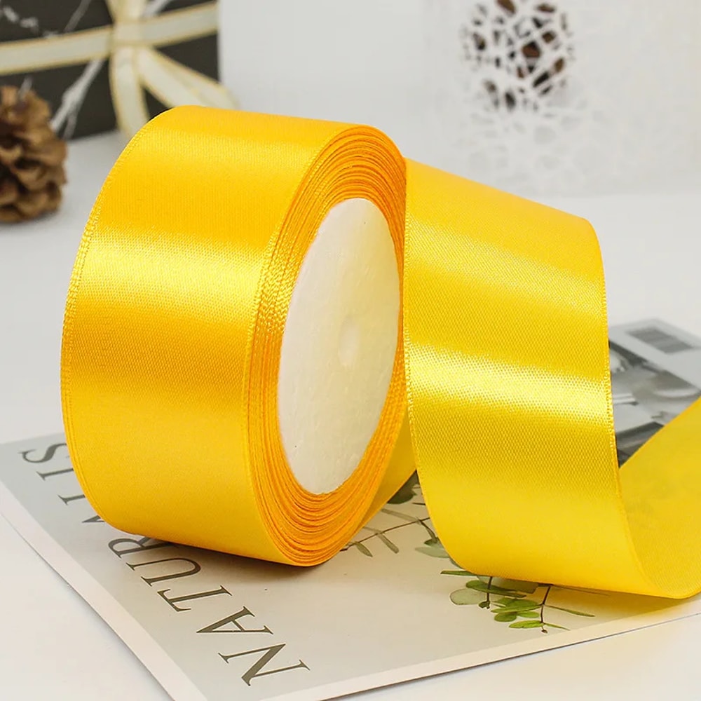 Satin Ribbon Roll For Gift Wrapping DIY Bows And Crafts 2