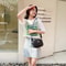 Womens PU Leather Camera Crossbody Bag With Phone Pocket 4