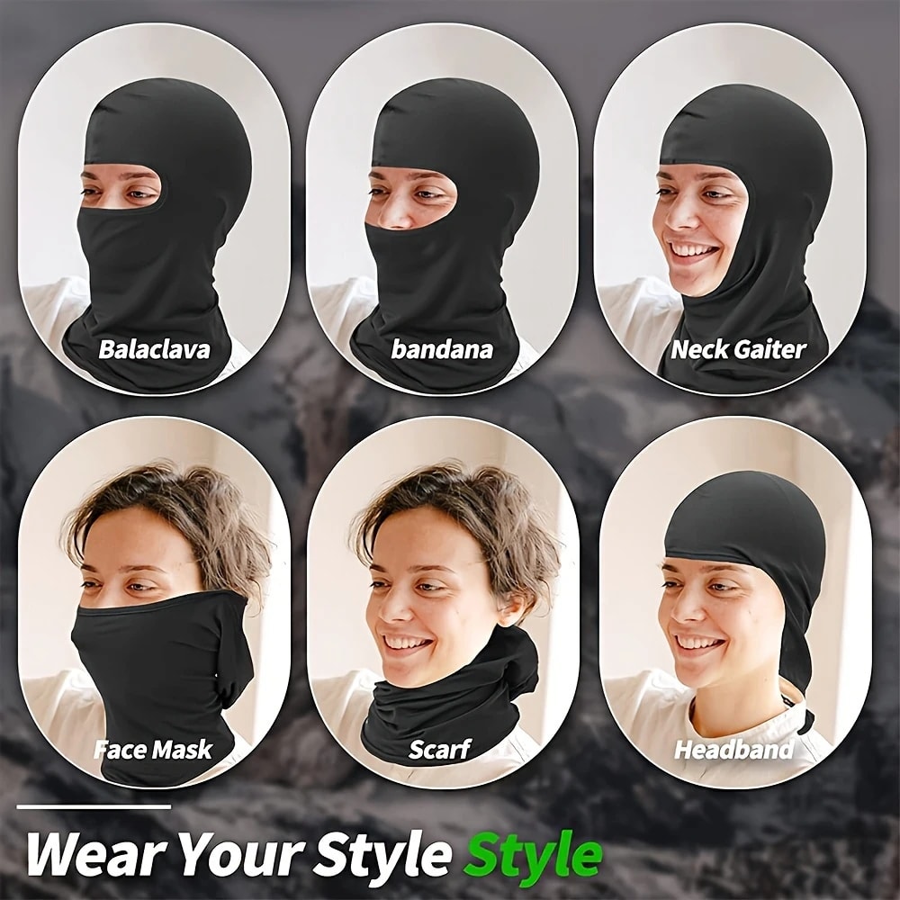 Quick Dry Balaclava Face Mask For Cycling Running And Outdoor Sports 2