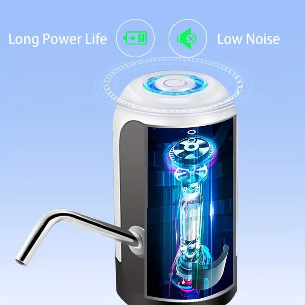 USB Rechargeable Electric Water Bottle Pump For Gallon Jugs 1