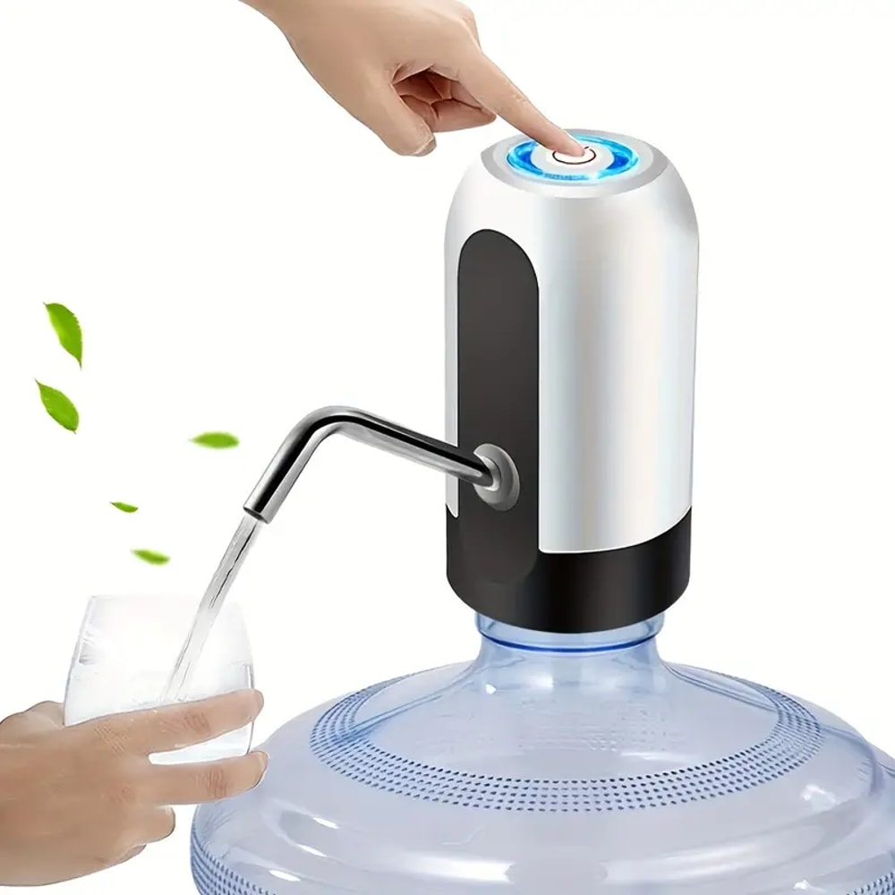 USB Rechargeable Electric Water Bottle Pump For Gallon Jugs 4