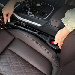 car seat gap filler organizer with waterproof seat gap storage