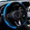 Carbon Fiber PU Leather Steering Wheel Cover Anti Slip Grip 9