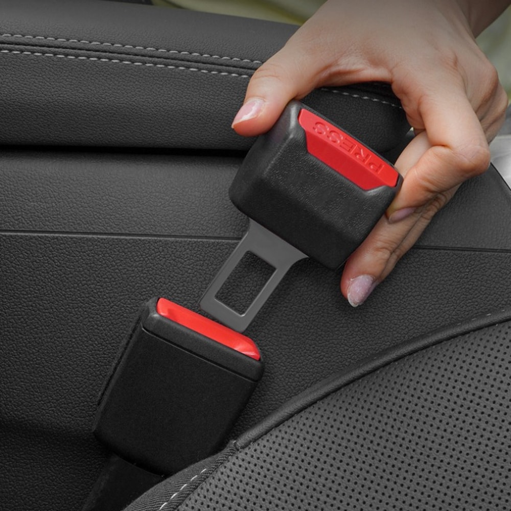 Pack Universal Car Seat Belt Extender Buckle Clip For Easier Buckling 1