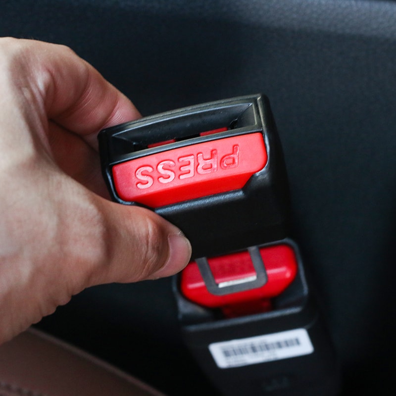 Pack Universal Car Seat Belt Extender Buckle Clip For Easier Buckling 4