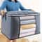 Extra Large Clothes Storage Bag With Window For Quilts And Blankets 0