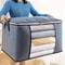 Extra Large Clothes Storage Bag With Window For Quilts And Blankets 0