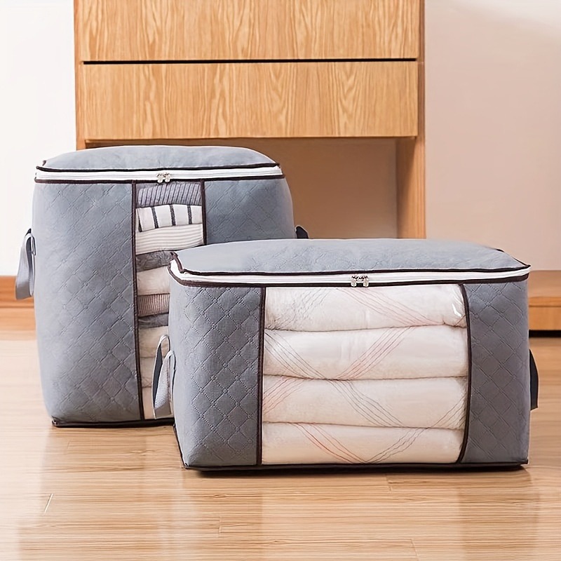 Extra Large Clothes Storage Bag With Window For Quilts And Blankets 3