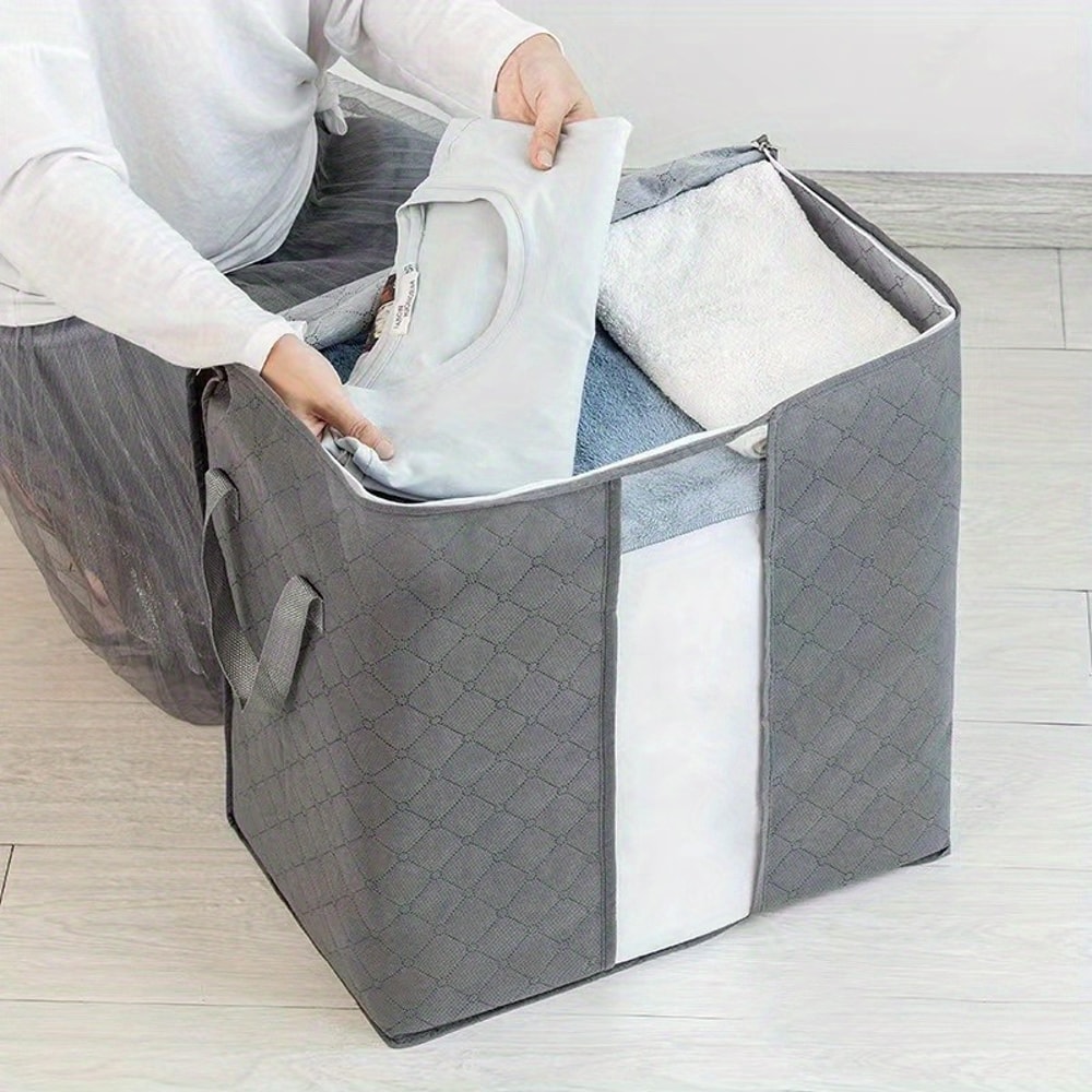 Extra Large Clothes Storage Bag With Window For Quilts And Blankets 6