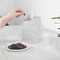 Mini Desktop Trash Can with Lid for Desk Bedroom Vanity
