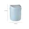 Mini Desktop Trash Can with Lid for Desk Bedroom Vanity