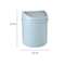 Mini Desktop Trash Can with Lid for Desk Bedroom Vanity