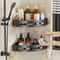 No Drill Adhesive Shower Caddy Corner Bathroom Organizer 0