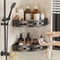 No Drill Adhesive Shower Caddy Corner Bathroom Organizer 0