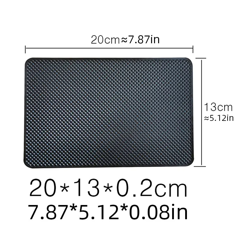 Heat Resistant Car Dashboard Non Slip Mat for Phone Keys Sunglasses