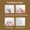 Clear Heart Shape Self Adhesive Wall Hooks Transparent Multi Purpose Hanging Rack 3