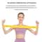 Premium Resistance Bands And Yoga Tension Belt Set For Glutes Squats And Stretching 2