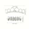 Hip Hop Teeth Grillz Set Stylish Six Tooth Lower Teeth Ornaments for Stage, Festival & Party