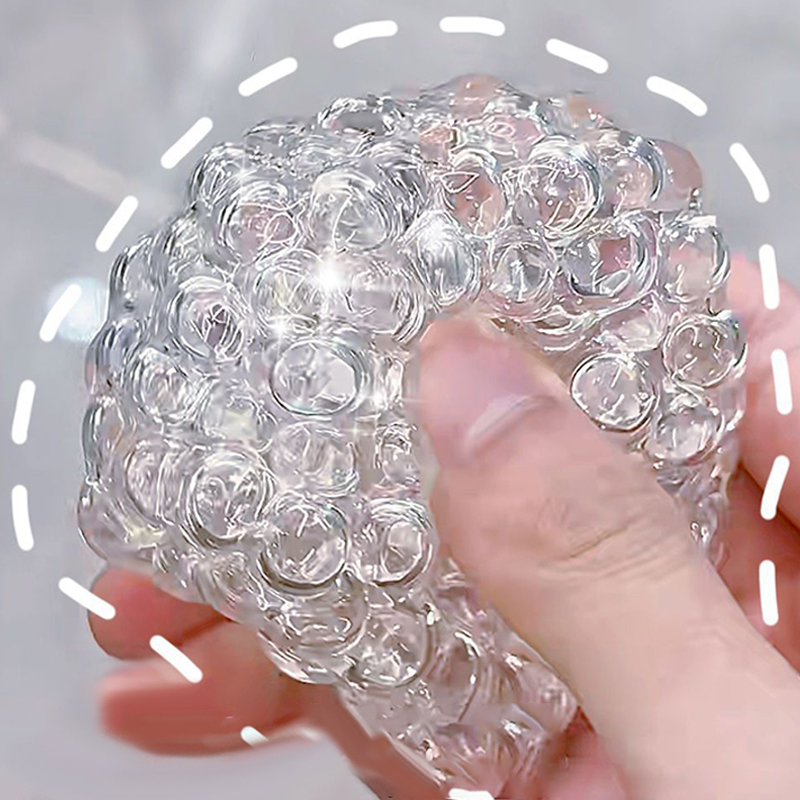 Squishy Beads Stress Ball For Kids Slow Rebound Fun Toy 3