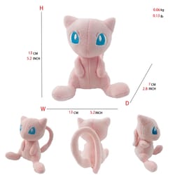 mew pokemon plush soft plush toy cuddly collectible plush for fans