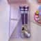 Sanrio Kids Stainless Steel Cartoon Spoon Fork Set Hello Kitty Kuromi Cute Tableware Gift 2