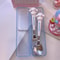 Sanrio Kids Stainless Steel Cartoon Spoon Fork Set Hello Kitty Kuromi Cute Tableware Gift 7